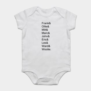 Nine Old Men (Light Variant) Baby Bodysuit